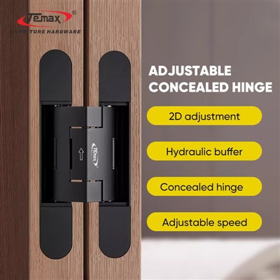 Frontissa de porta hidràulica Temax Dark Cross HBG005